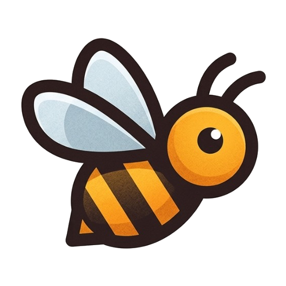 ThinkingOdd Bee Mascot
